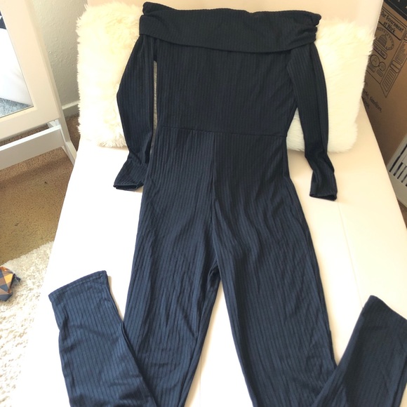 NEW Missguided Jumpsuit Ribbed - Picture 3 of 5